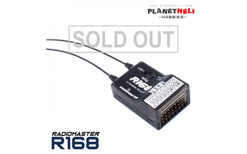 Radiomaster R168 - D16 8ch PWM / Sbus / S.Port Receiver